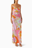 Pucci Orchidee-print Dress in Silk