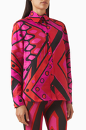 Pucci Vivara Print Shirt in Silk