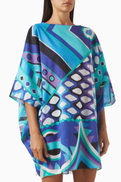 Pucci Vivara Print Mini Kaftan