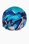 Pucci Orchidee Print Bandana Hat in Silk