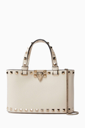 Valentino Garavani Mini Rockstud Bag in Grainy Calfskin