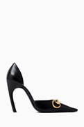 Gucci Boulevard 110 Horsebit Pumps in Leather