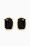 Luv Aj Midnight Mesa Earrings in 14kt Gold-plated Brass