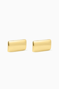 Luv Aj Solstice Studs Earrings in 14kt Gold-plated Brass