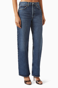 Agolde Arc Wide-leg Jeans in Denim