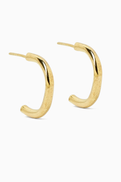Ysso Baby Hoop Earrings in Gold-plated Metal