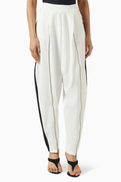 Coperni Sarouel Zip Track Pants in Cotton-blend