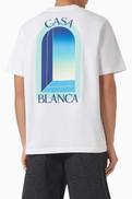 Casablanca L'Arche Tshirt in Organic Cotton