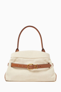 MARC JACOBS The Medium Dakota Satchel Canvas Bag