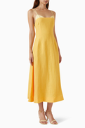 Simkhai Corabeth Open-back Dress