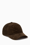 Acne Studios Logo Baseball Cap in Corduroy