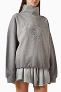 Acne Studios Logo Sweatshirt in Cotton