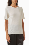 Soft Goat Featherlight T-shirt in Lyocell Blend