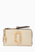 MARC JACOBS The Snapshot Top Zip Multi Wallet