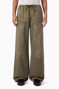 Acne Studios Washed Pants in Cotton
