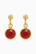 Susan Caplan 1980s Vintage Drop Earrings