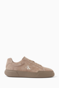 Calvin Klein Logo Chunky Sneakers in Suede