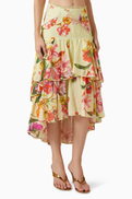 Charo Ruiz Grove Maxi Skirt in Cotton-blend