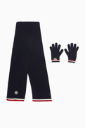 Moncler Scarf & Gloves Set