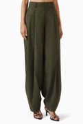 BLSSD Inverted Drawstring Hem Pants