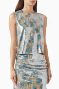 Tory Burch Sequin Shell Top