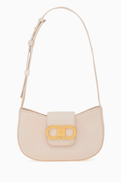 Ferragamo Mini Double Gancini Shoulder Bag