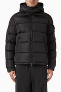 Moncler مايا ماتي سترة قصيرة أسفل