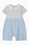 NASS Collared Two-Tone Romper