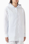 Alexander Wang Hooded Button-down Shirt