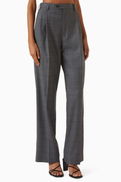 SANDRO Mireillo Pants in Wool