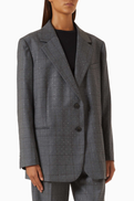 SANDRO Mireille Blazer in Wool