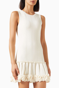 SANDRO Natacha Floral Knit Dress