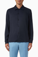 SANDRO Requin Shirt in Viscose