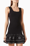 SANDRO Dalya Knit Dress in Viscose Blend