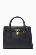 Michael Kors Hamilton Small Tote Bag in Pebbled Leather