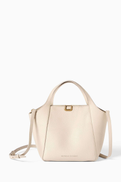Brunello Cucinelli Small Sartorial Bucket Bag in Grained Leather