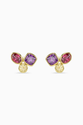 Swarovski Imber Stud Earrings in 18kt Gold-plated Metal