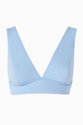 BONDI BORN Vicki Bikini Top in Singuleur