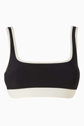 BONDI BORN Hayden Bikini Top in Sculpteur