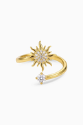 The Jewels Jar Soleil Sunburst Open Ring