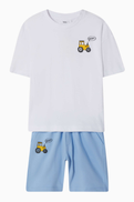NASS Tractor T-shirt & Shorts Set