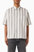 Won Hundred Maza Stripe Shirt in Cotton