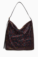 Dries Van Noten Extra Large Scarf Print Shoulder Bag