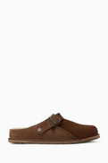 Birkenstock Lutry Premium Clogs in Suede