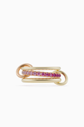 Spinelli Kilcollin Petunia Pink Ombre Ring in 18kt Gold