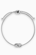 David Yurman Sculpted Cable Chain Bracelet in Sterling Silver