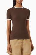 Prada Rib-knit Top