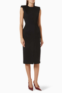 MUGLER Stockman Dress in Wool