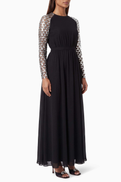 NASS Sequin-embellished Gown in Chiffon