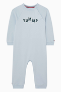 Tommy Hilfiger Logo Romper in Cotton
